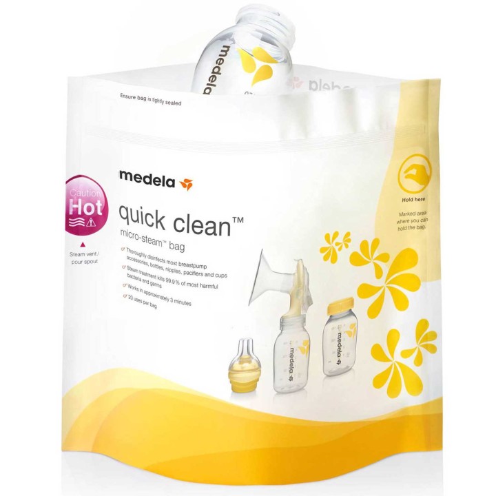 Пакеты для стерилизации Medela Quick Clean 5 шт (008.0065) 